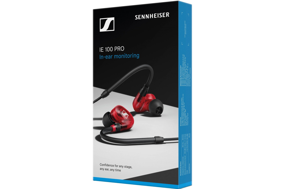 SENNHEISER IE 100 PROレッド おまけ付き Наушники SENNHEISER IE 100 PRO RED